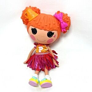 Lalaloopsy Peppy Pom Poms Full Size Cheerleader Doll 13in With Shoes Orange Hair